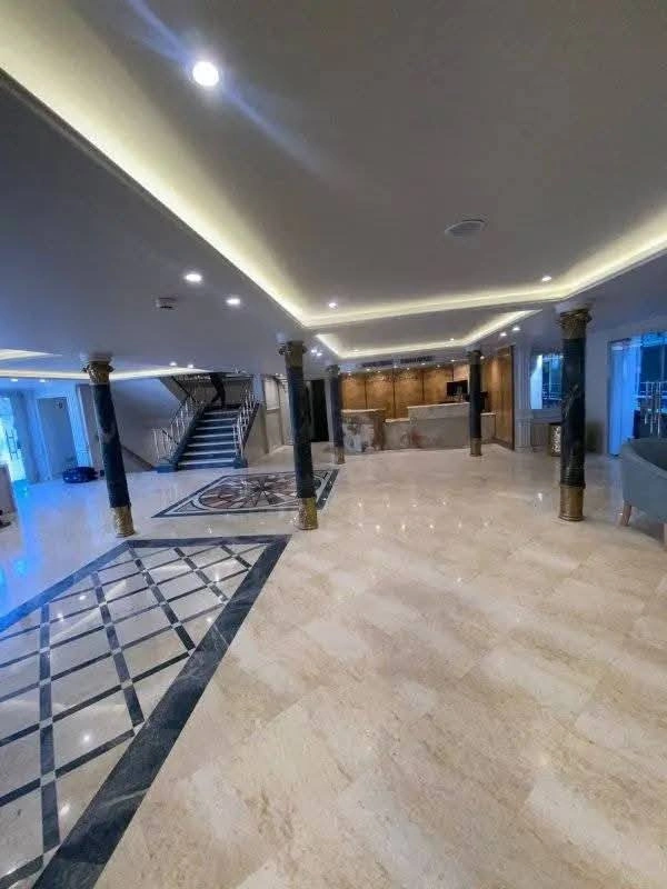 Lounge aboard the Queen Of Sheba Nile cruise